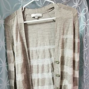 SOLD***Loft cardigan, small